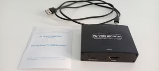 Convertidor de video componentes a HDMI