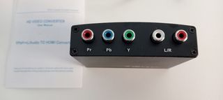 Convertidor de video componentes a HDMI