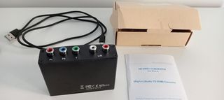 Convertidor de video componentes a HDMI