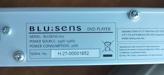 Reproductor DVD BlueSens h27 