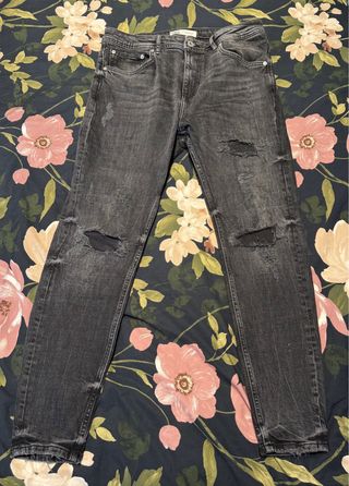 Pantalones Zara y Bershka
