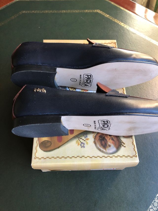 Zapatos de niña de piel  Talla 33 Marca Paola