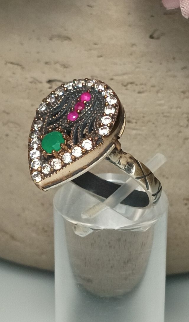 Anillo plata 925  Talla 16 