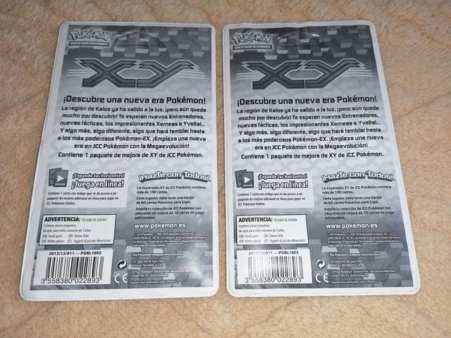 Pokemon Sobre Blister XY Sellado