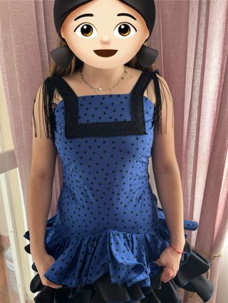 Vestido Flamenca Niña 1012