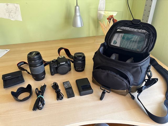 Camara canon eos 100d