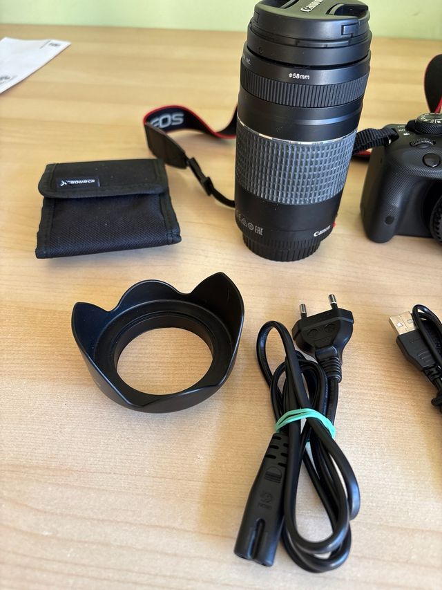 Camara canon eos 100d