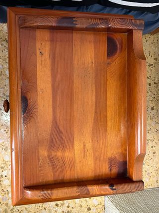 Mesita de noche de pino