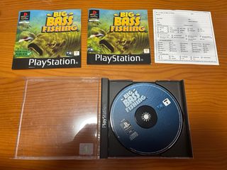 PlayStation 1 - Big Bass Fishing PSX /PS1