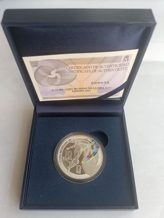COPA MUNDIAL FIFA 2026, 10 EUROS EN PLATA
