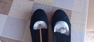 Manoletinas terciopelo talla 38