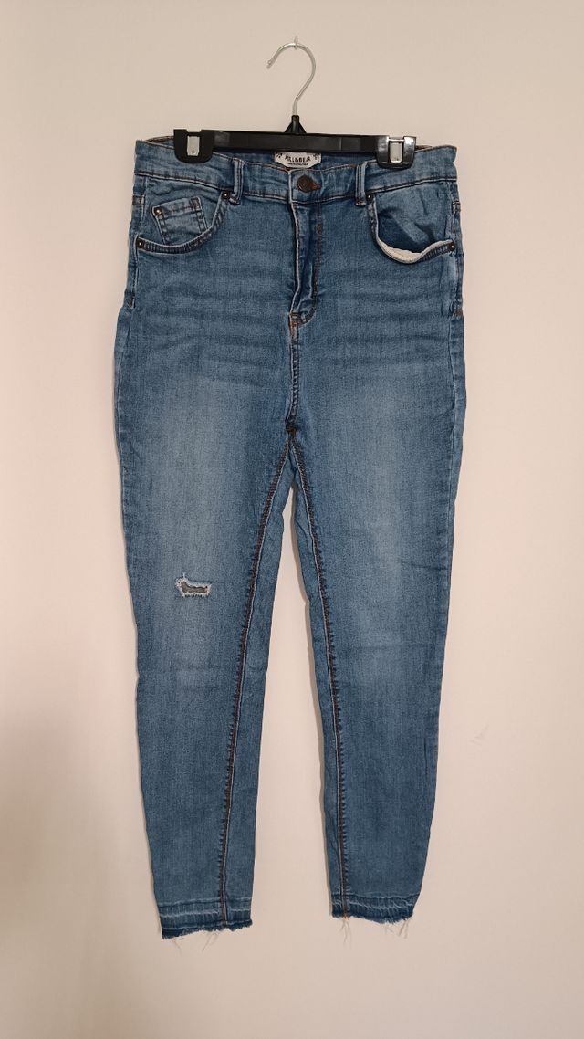 Vaquero elástico talla S