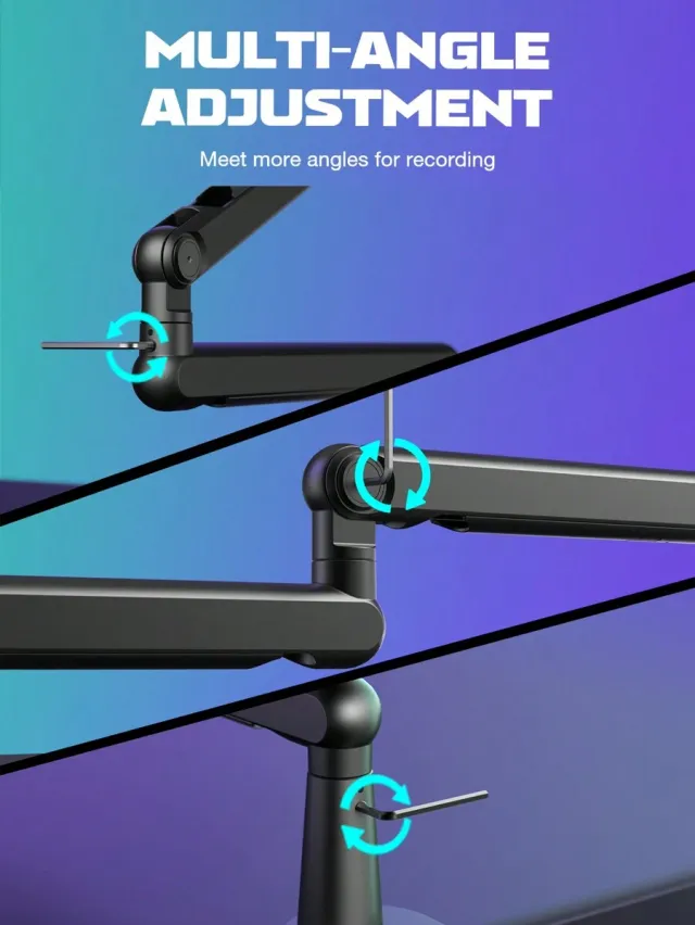 FIFINE BM88 Supporto Microfono Braccio Boom