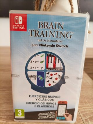 Brain training Nintendo switch precintad