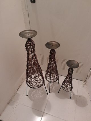 Set di candelieri moderni