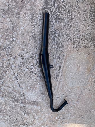 Tubo escape moto