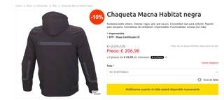 chaqueta moto