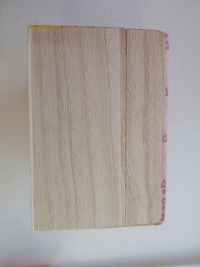 Scatola legno dipinta a mano con Disney Princess 