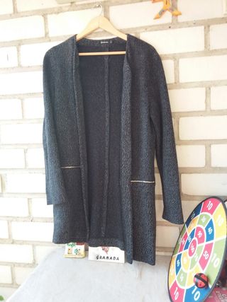 Chaqueta punto mujer suelta  abrigo Stradivarius L