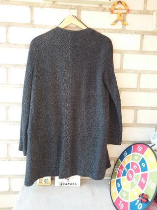 Chaqueta punto mujer suelta  abrigo Stradivarius L