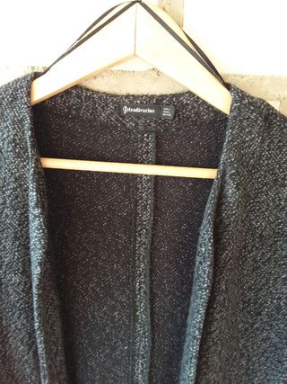 Chaqueta punto mujer suelta  abrigo Stradivarius L