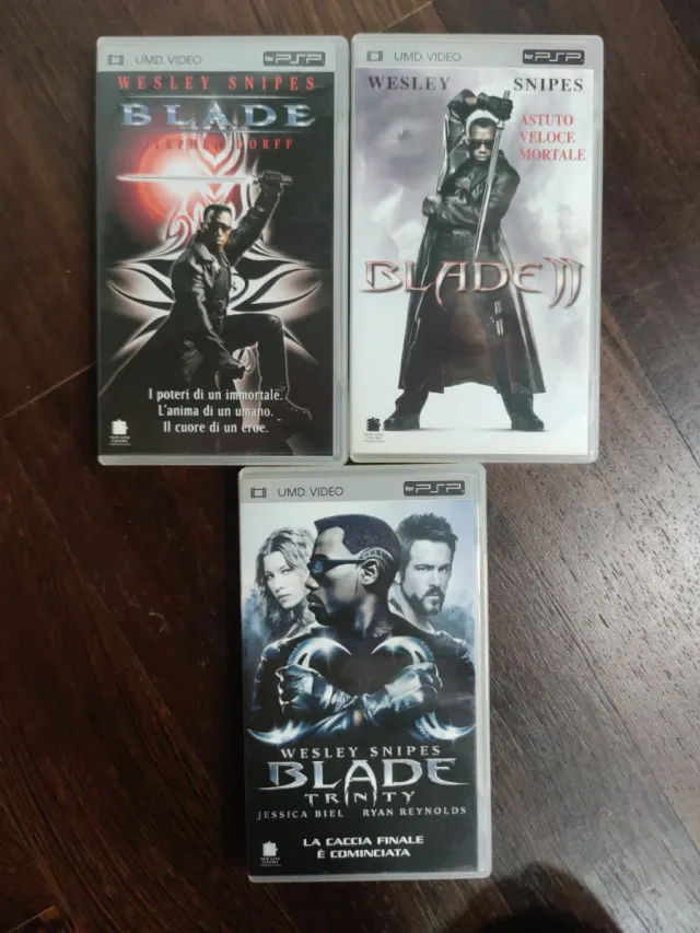 Trilogia  Blade umd psp