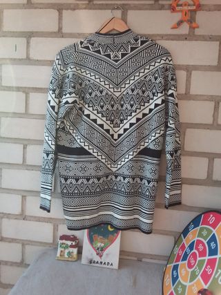 Chaqueta cárdigan suelto mujer Stradivarius M