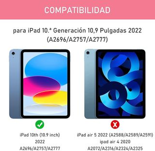 ☘️Funda con teclado iPad 10a/11a gen nueva