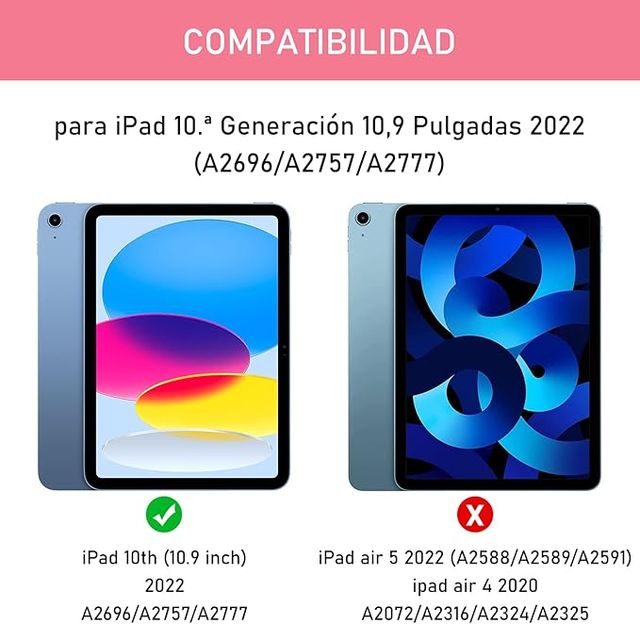 ☘️Funda con teclado iPad 10a/11a gen nueva