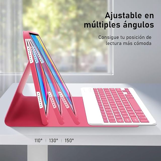 ☘️Funda con teclado iPad 10a/11a gen nueva