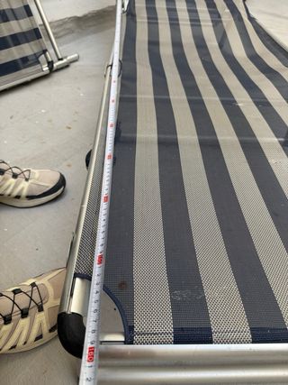 2 Tumbonas plegables