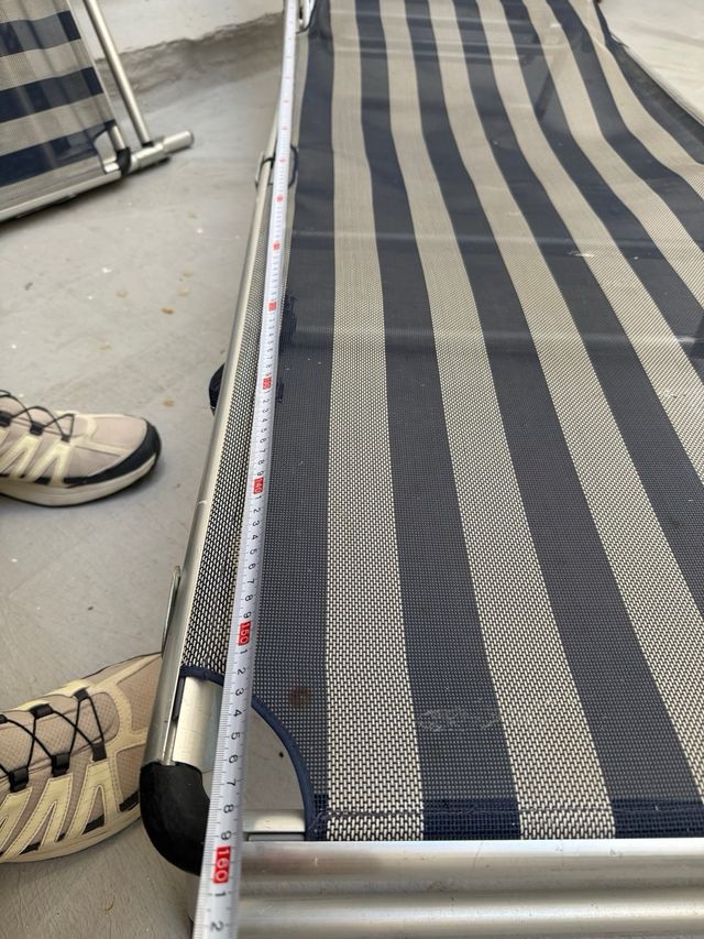 2 Lettini pieghevoli