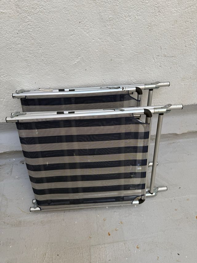 2 Lettini pieghevoli