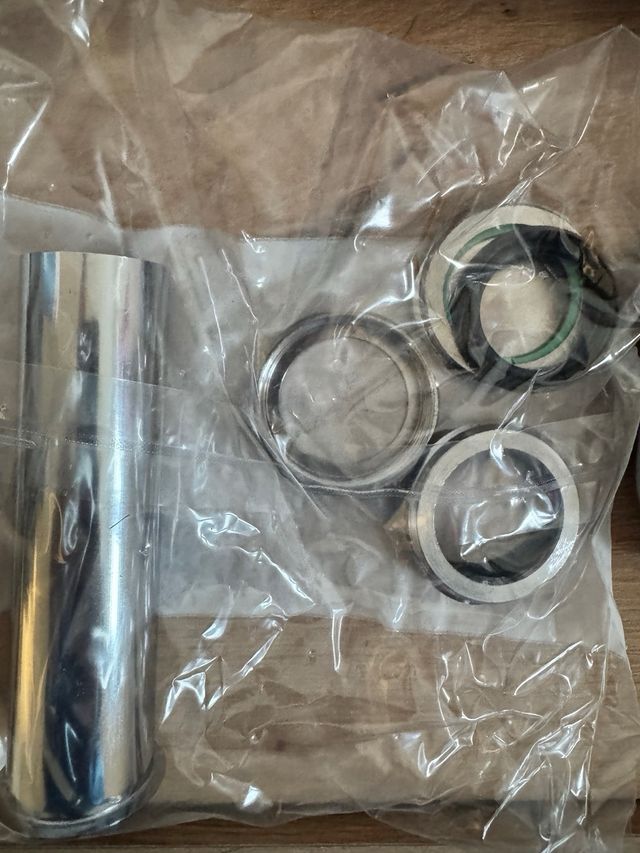 Sifone per lavabo cromato