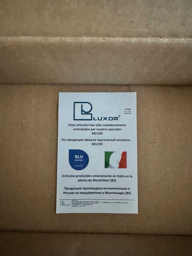 Sifone per lavabo cromato