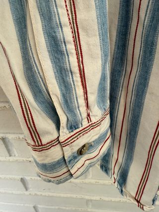 VINTAGE camisa a rayas LEVIS talla L 