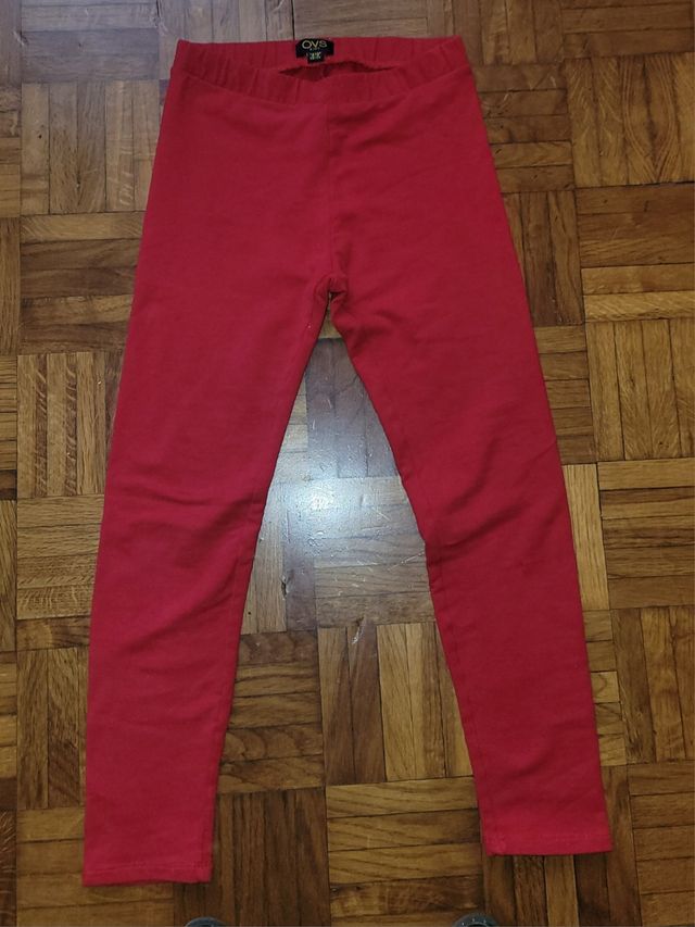 Pantalon rojo niña
