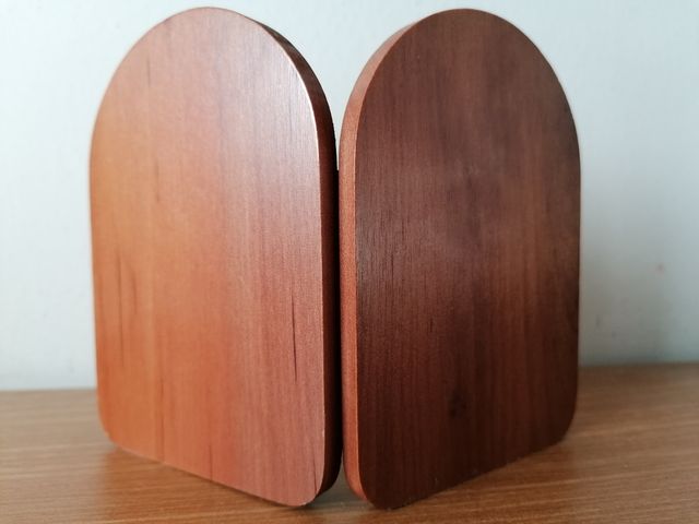 Icona Padre Pio con poesia in legno cm 11,5 apribi