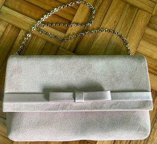 Bolso ceremonia boda rosa 
