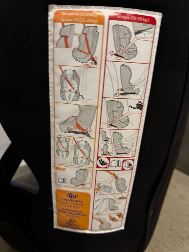 Silla coche para niño Penguin