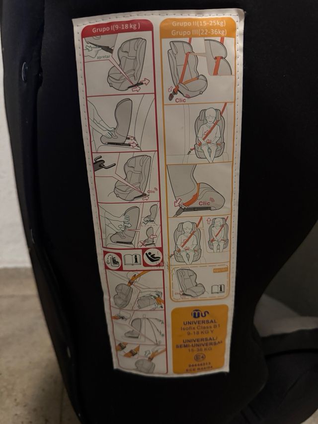 Silla coche para niño Penguin