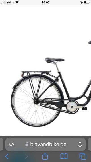 Bicicleta danesa de paseo Ebsen St. Tropez