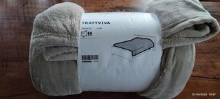 Coperta in pile nuova Ikea