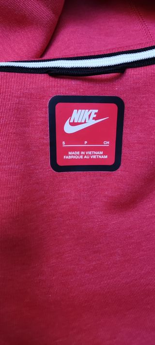 Nike,Sudadera Tech Fleece-rojo
