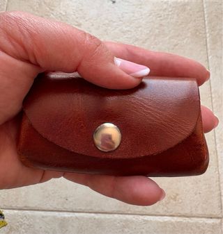Monedero cuero original pequeño