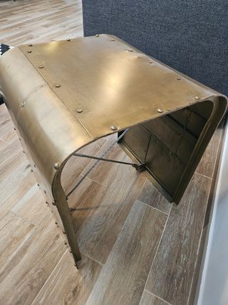 Tavolino Polaris in ottone