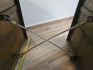 Tavolino Polaris in ottone