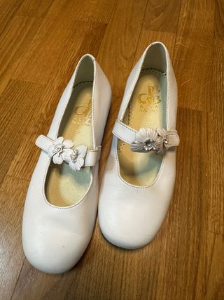 Zapatos comunión niñas.
