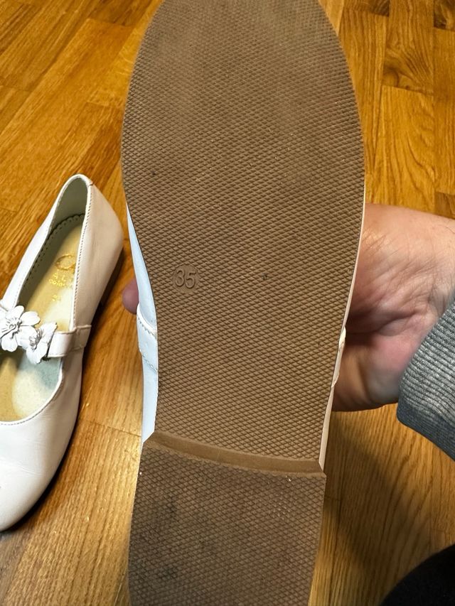 Zapatos comunión niñas.
