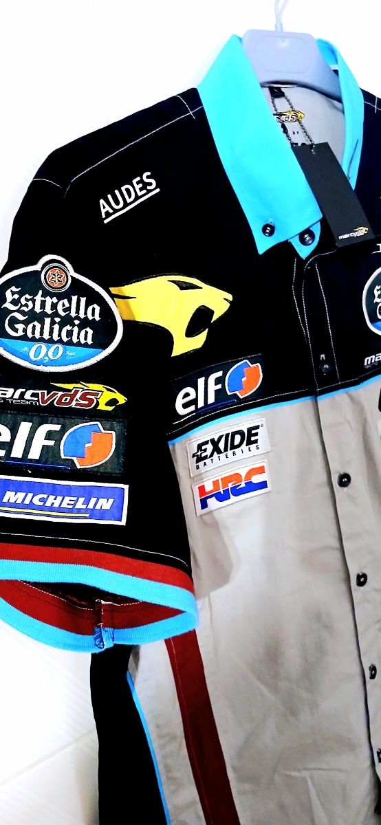 CAMISA OFICIAL MOTOGP 2018 
MARCDVS HONDA MOTO 2GP